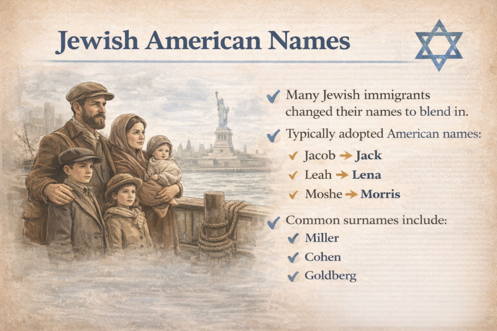 Jewish American Names