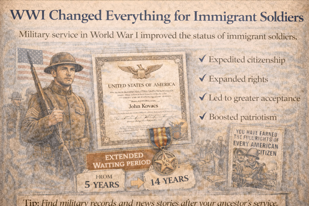 WWI Changed Everything for Immigrant Soldiers