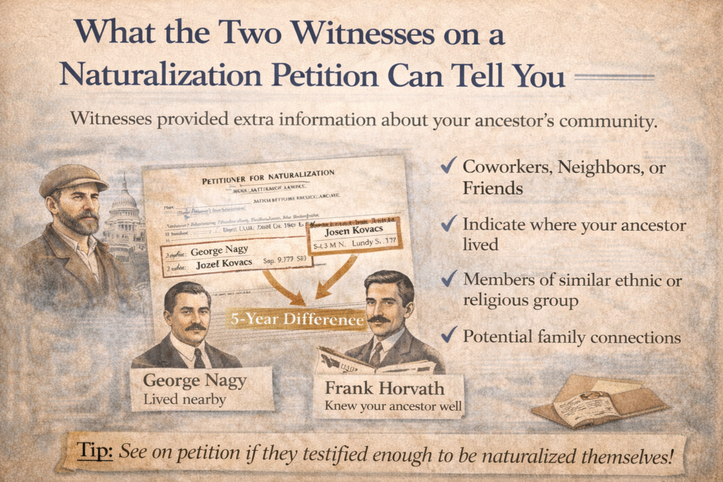What the Two Witnesses on a Naturalization Petition Can Tell You