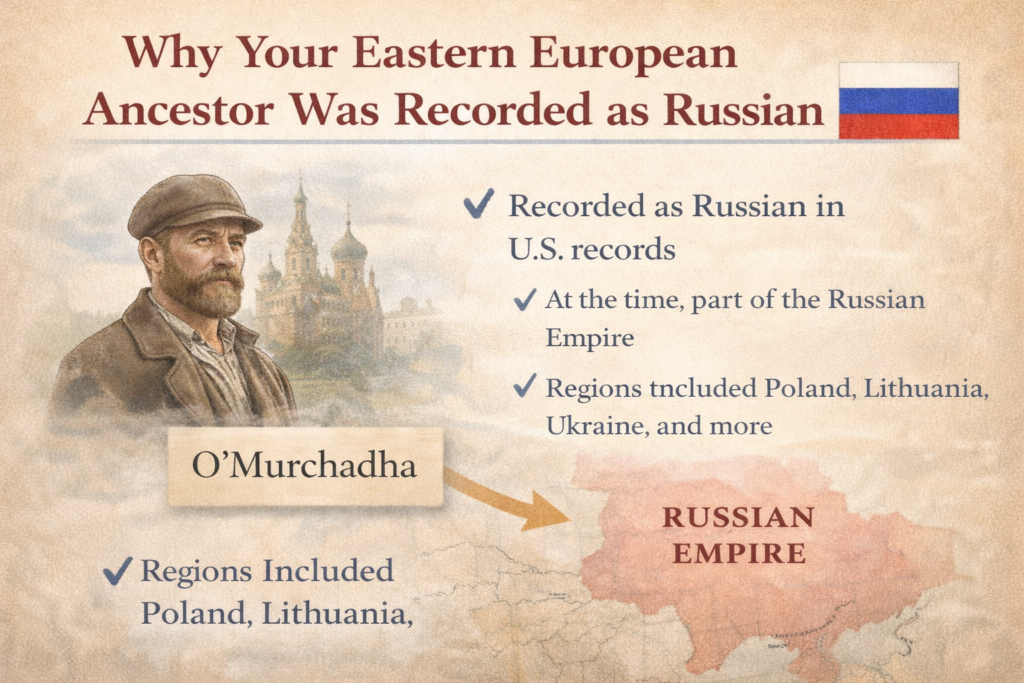 Why Your Eastern European Ancestor Was Recorded as Russian
