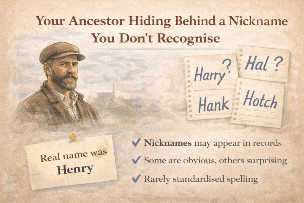 Your Ancestor Hiding Behind a Nickname You Don't Recognise
